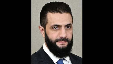 Syria President Ahmad al-Sharaa
