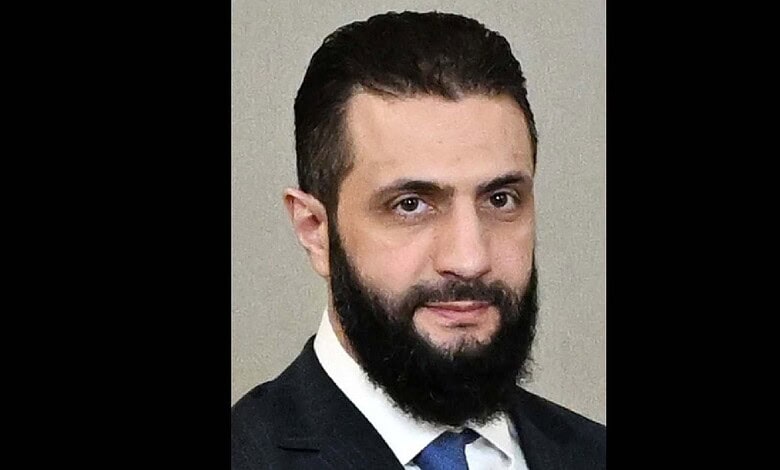 Syria President Ahmad al-Sharaa