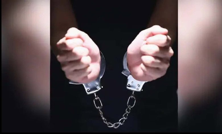 Representational image of a person in hand cuffs