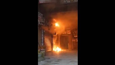 Fire breaks out at KPHB in Hyderabad