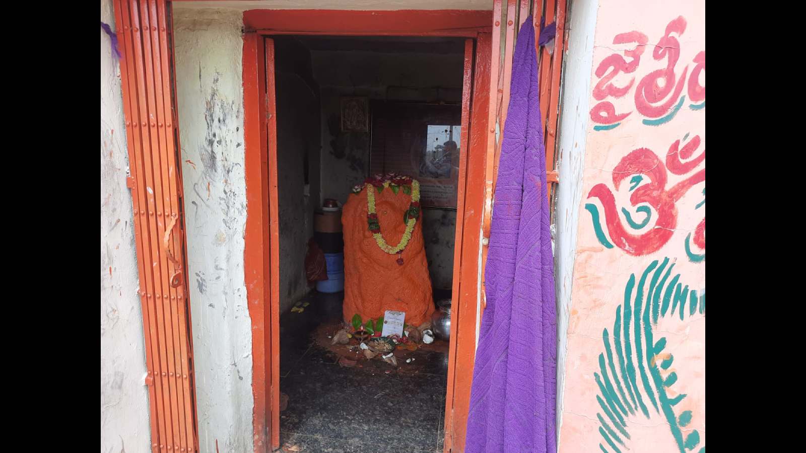 Hanuman Temple desecrated in Hyderabad