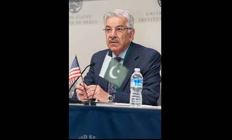 Pakistan Defence Minister Khwaja Asif
