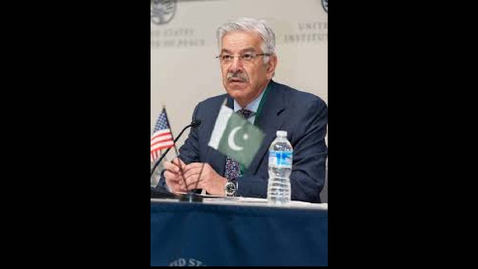 Pakistan Defence Minister Khwaja Asif