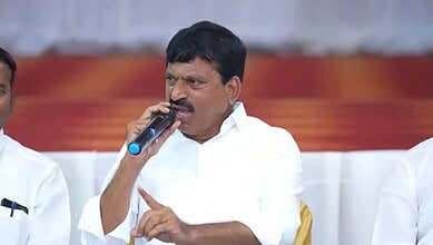 Telangana Minister for Revenue and Housing Ponguleti Srinivasa Reddy