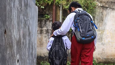 Representative image of students