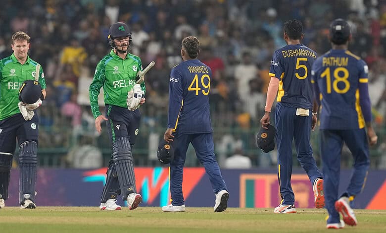 ICC Men's T20 WC: SL vs IRE