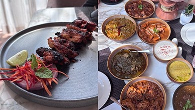 Delicious Hyderabadi dishes served with spices and traditional flavours.