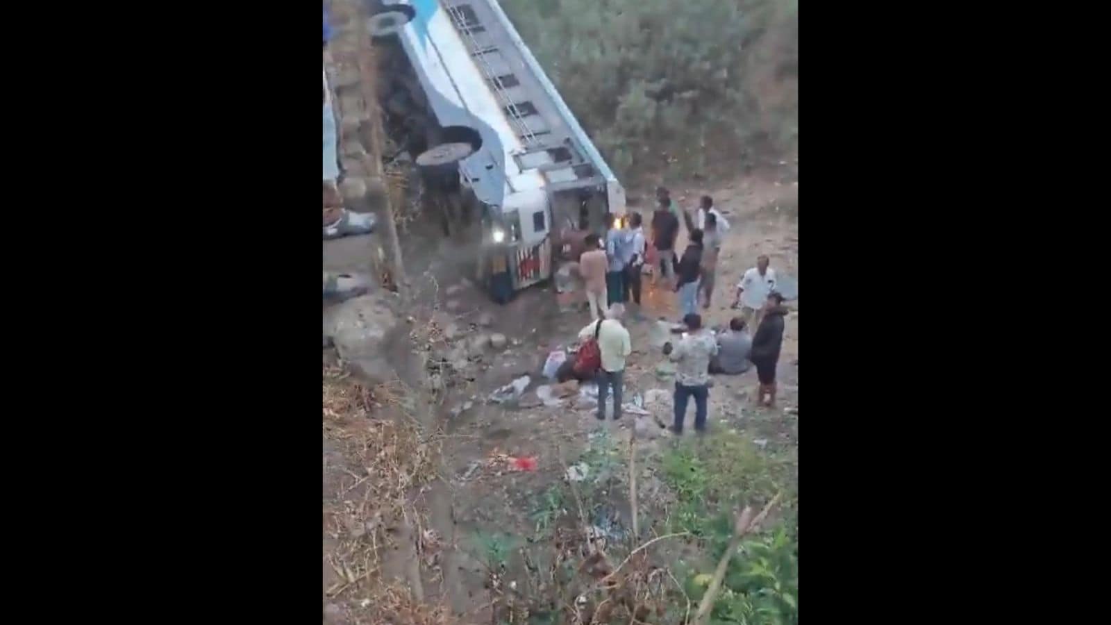 Siasat Daily reports bus accident in Adilabad with multiple injuries after bridge fall.