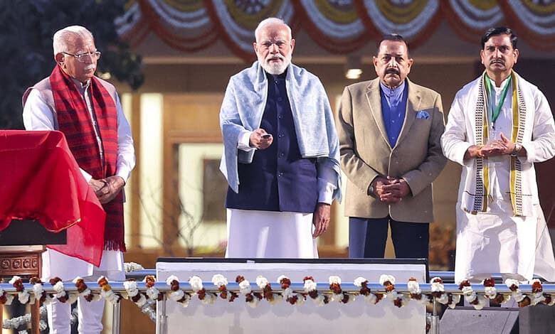 PM Modi at Seva Teerth