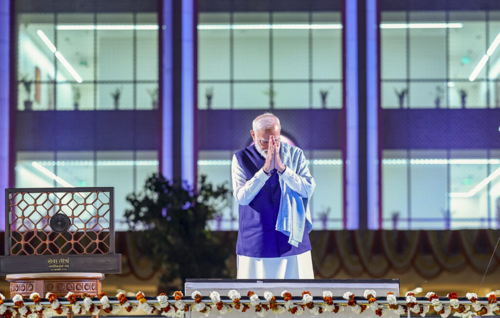 PM Modi at Seva Teerth