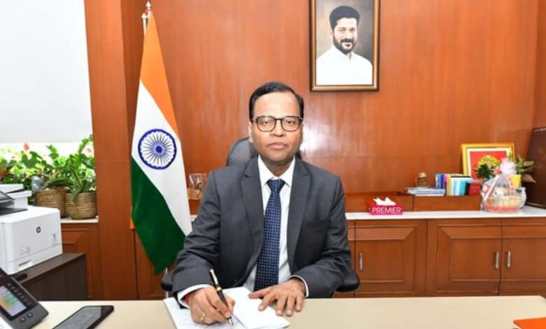 Telangana chief secretary K Ramakrishna Rao announces 100-day action plan for the implementation of welfare schemes from March 2 to June 9, 2026.