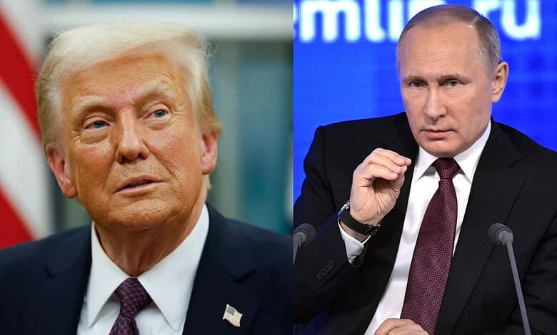 US President Donald Trump With Russian President Vladmir Putin (1)