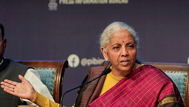 Union Finance Minister Nirmala Sitharaman addresses a press conference after the presentation of the 'Union Budget 2026-27', in New Delhi (Source PTI)