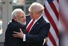 Indian Prime Minister Narendra Modi with US President Donald Trump (File Photo)