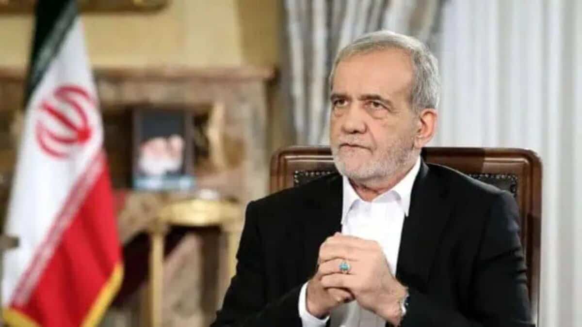 Iran's President Masoud Pezeshkian