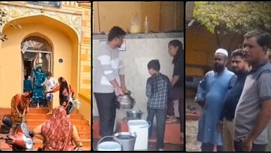 During a water shortage crisis, a local mosque in Gujarat's Ahmedabad city opened its door for all locals, irrespective of religion