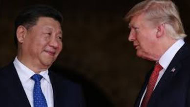 Xi Jingping and Donald Trump