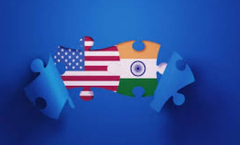 Representational image depicting India- US relations