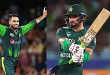 Faheem Ashraf (left) Sahibzada Farhan (right)