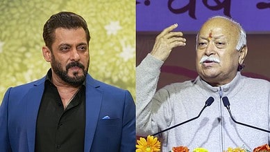 Bollywood megastar Salman Khan and RSS chief Mohan Bhagwat
