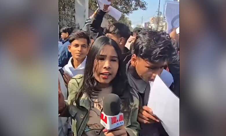 Woman journalist harassed in Bihar by school boys