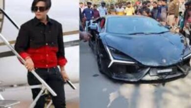 Accused Shivam Mishra and his Lamborghini