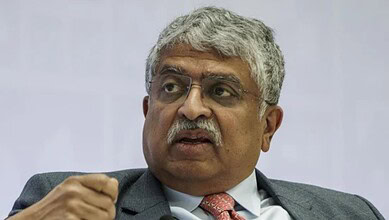 Nandan Nilekani discusses how AI will transform technology jobs and reduce the importance of coding.