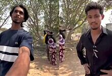 The Falaknuma police have arrested two men who offered prasadam mixed with ganja in Shamshabad during Maha Shivaratri festival