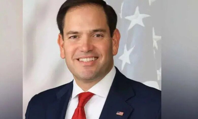 US Secretary of State Marco Rubio
