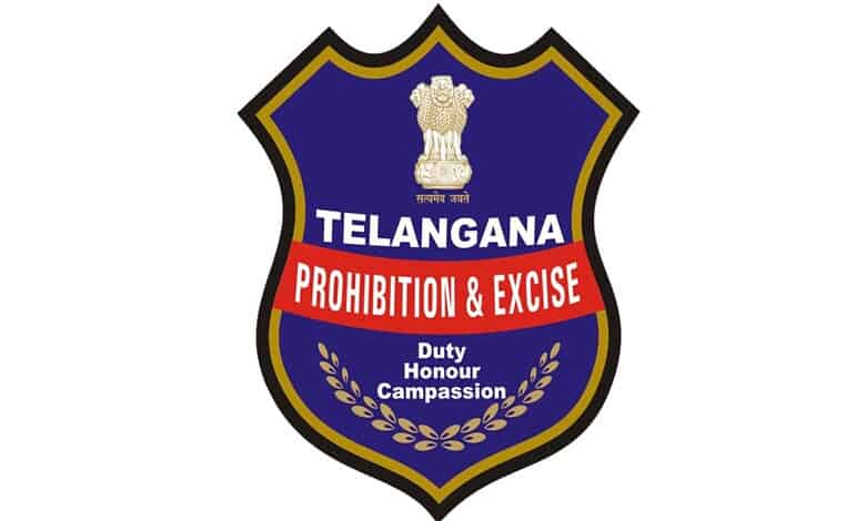 Telangana Prohibition and Excise officers promoted to Joint Commissioners in a formal ceremony.