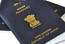 An image of Indian Passports used for representational purposes