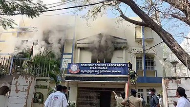 Fire breaks out at Telangana Forensic Sciences Laboratory