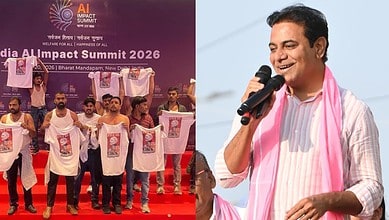 KTR addresses AI Summit, criticising Youth Congress protest for disrupting the event.
