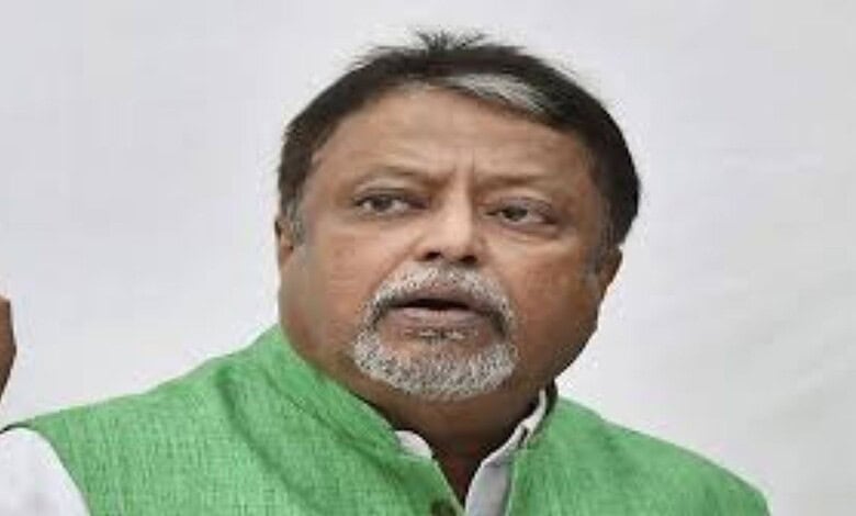 Former railways minister Mukul Roy