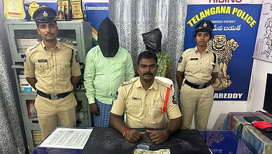 Police arrest house theft suspect in Kamareddy, Telangana, within 48 hours of the crime.