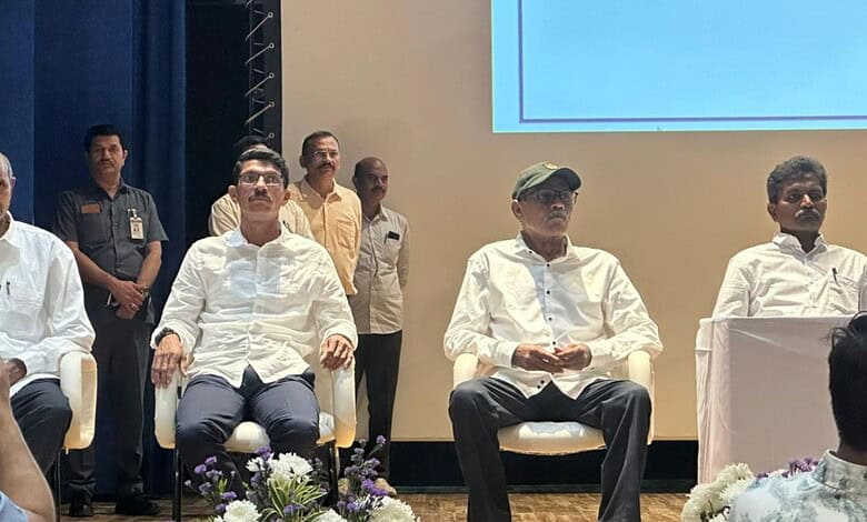 Maoists surrender during a formal event with officials and security personnel present. The event highligh.