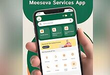 Screenshot of the Meeseva MeTicket mobile app interface for TGSRTC bus ticket booking.