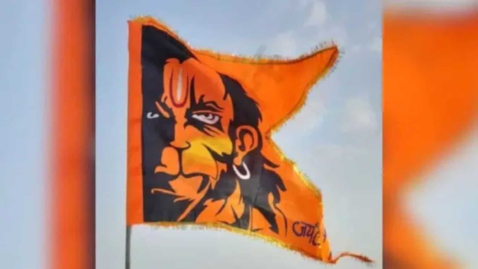 Bajrang Dal flag used for Representational purpose