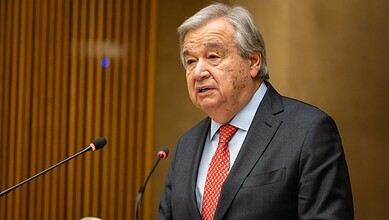 UN Secretary General Antonio Guterres