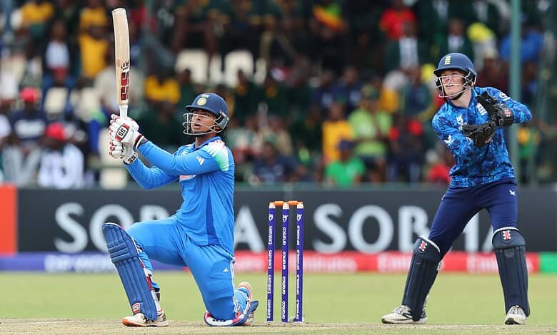 Sooryavanshi against England in U-19 WC match