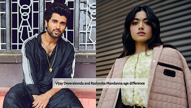 Vijay Deverakonda and Rashmika Mandanna age difference, popular Indian actors, young celebrities, age gap.