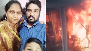 Dhara Pawan, a chemist working in VJ Sai Chemical Labs charred to death while at work in the company laboratory in Bhudan Pochampally of Yadadri Bhuvanagiri district on Friday, February 20, 2026.