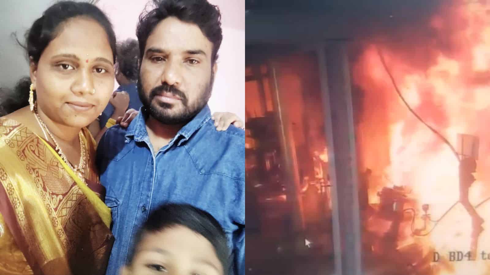 Dhara Pawan, a chemist working in VJ Sai Chemical Labs charred to death while at work in the company laboratory in Bhudan Pochampally of Yadadri Bhuvanagiri district on Friday, February 20, 2026.