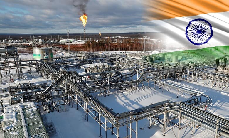 Russian oil field