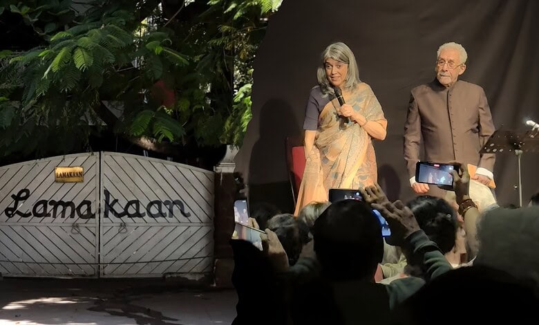 Bagare Baigan to Ghalib: Naseeruddin Shah charms Hyderabad's Lamakaan
