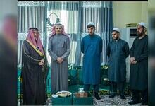 Afghan officials meet Pakistani soldiers after release, mediated by Saudi Arabia.