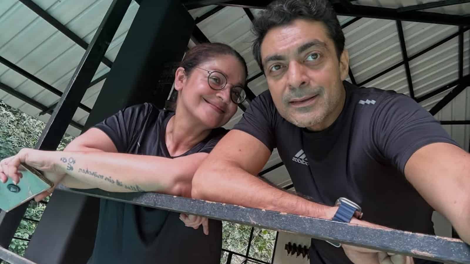 Pooja Bhatt and Alyy Khan