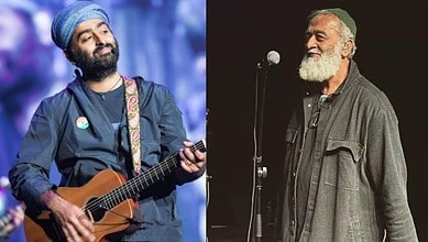 Arijit Singh and Lucky Ali