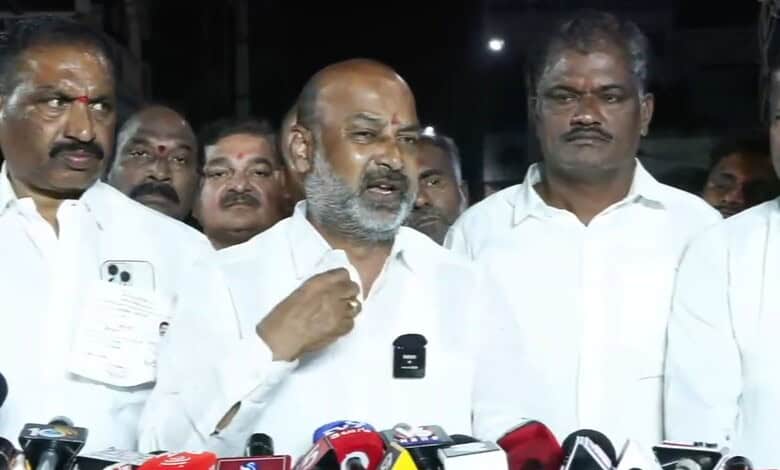 Karimnagar MP Bandi Sanjay Kumar