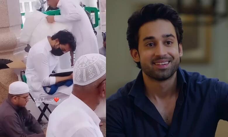 Bilal Abbas Khan in Madinah